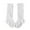 White, variant on Yigetop Socks for Women New Kids Toddlers Girls Big Bow Knee High Long Soft Cotton Lace Socks Kids Cute Crew Socks for Women Black One Size