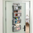 thumbnail image 4 of Over The Door Hanging Organizer Storage ,Wall Mount Storage With 2 Widened Metal, 4 of 5