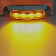 thumbnail image 5 of 10 luces de posición laterales de 4 LED de color ámbar para coche, camión, remolque, camioneta, 12 V, 24 V, 5 of 5
