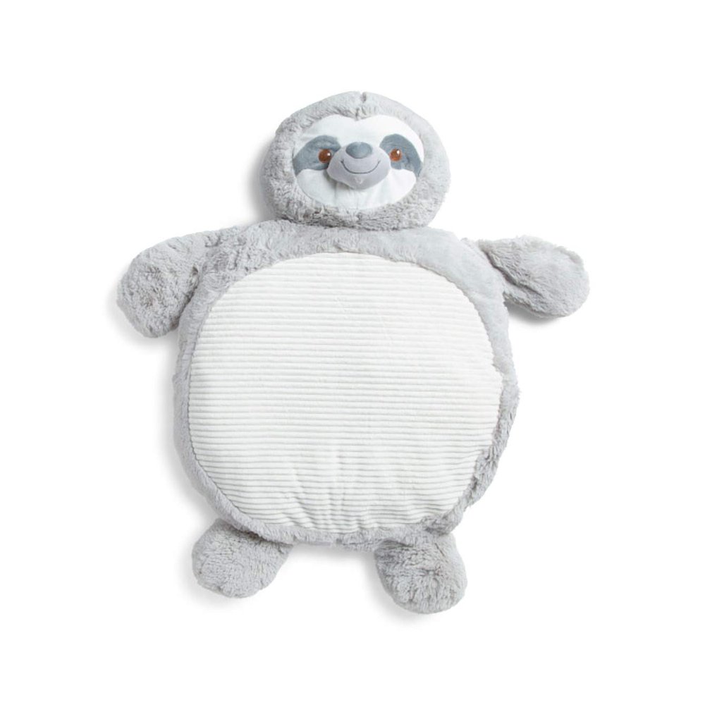 Play Mat Kelly Baby Grey Sloth 35" Belly Blanket Plush New B1293SL