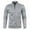 Gray, variant on Augper New Fashion Casual And Winter Men's Long Zipper Sweater Sleeve Thin Velvet Sweater Coat Men