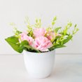 thumbnail image 4 of Ltdhehe Roses MiGe en Pot Réalistes pour Décoration Intérieure Extérieure, 4 of 5