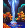 thumbnail image 2 of Cuadros Decorativos Pintura al óleo pintada a mano por números Paisaje digital Dibujo Decoración del hogar (L144) Likrtyny embutido en tela, 2 of 9