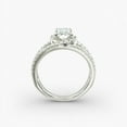 thumbnail image 2 of Dazzle Jewel 1.8 Ct Radiant Cut Diamond Wedding Engagement Ring - 14k White Gold Plated Wedding Anniversary Ring - Diamond Ring for Women's - Ring for Women's - Wedding Jewelry for Bridesmaids, 2 of 4