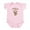 Petal Pink, variant on CafePress - Aunties Little Monkey Body Suit - Baby Light Bodysuit, Size Newborn - 24 Months