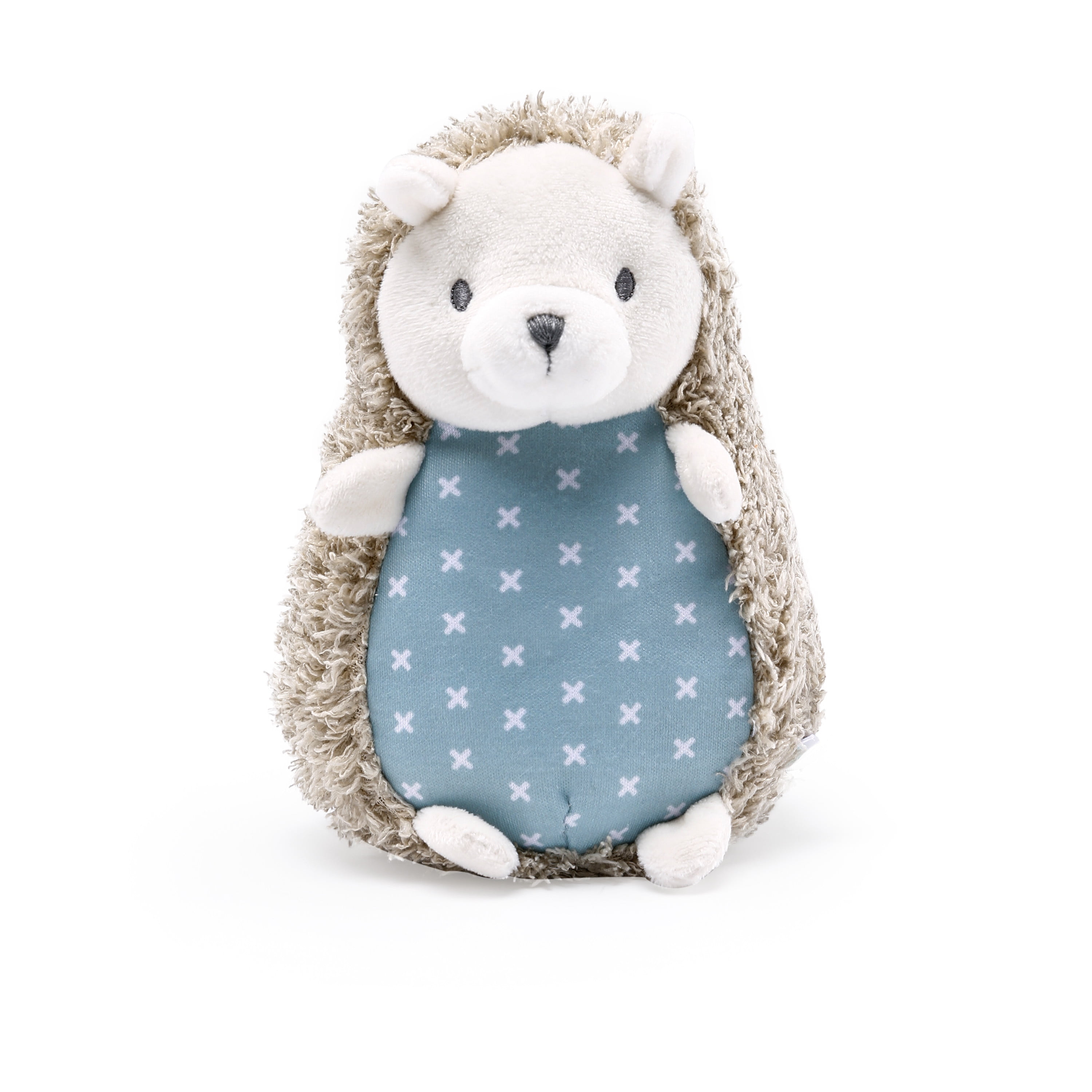 Ingenuity Premium Soft Plush Squeak Toy Farrow the Hedgehog, Ages
