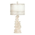 thumbnail image 4 of Crestview Collection Corinthian 33" Table Lamp with Metal Oval Shade, Beige - Set of 2, 4 of 5