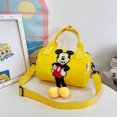 thumbnail image 2 of Bolso para niños, lindo bolso de bolos con estampado de Mickey Mouse para niña, bolso bandolera portátil de moda, 2 of 5