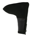 thumbnail image 4 of Club Putter Headcover, Dustproof L Shaped Zipper Closure Washable Mesh  Head Cover Sturdy  For Cue Protection Black,Red, 4 of 8