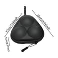 thumbnail image 2 of Bolsa de bolas de Hard Box PU Organizador Holding Water Holds 3 Balls Table Bajero de recipiente de tenis Bolsa de cintura para mujeres Men, 2 of 9