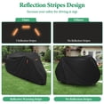 thumbnail image 3 of Funda impermeable para triciclo KFTUVBN 191 x 76 x 112 cm, 3 of 7