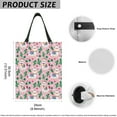 thumbnail image 7 of Yuyamidu Alpaca Car Garbage Bag Fit Most Car Truck SUV Cactus Automotive Trash Bag Container Holder Portable Car Storage Bags Hanging Car Accessories, Pink, 2 Piece, 7 of 7