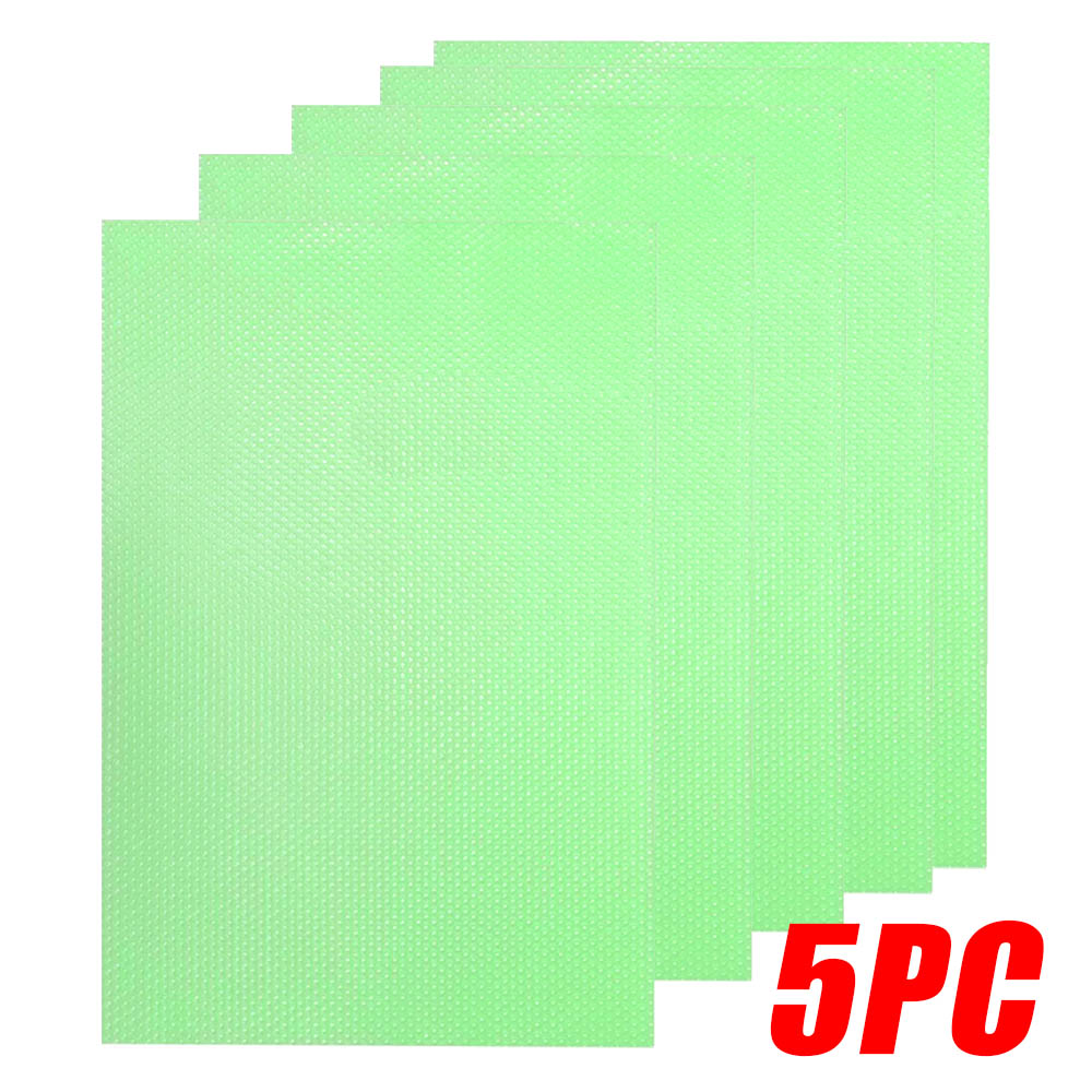 Refrigerator Liners for Shelves (5 Pack) Refrigerator Shelf Liners