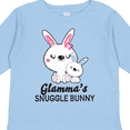 thumbnail image 4 of Inktastic Glammas Snuggle Bunny Easter Boys Long Sleeve Toddler T-Shirt, 4 of 5