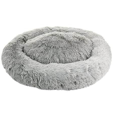 UPC: 0085081202642 | Gibson Home Bow Wow Buddy 30 Inch Medium Pet Bed in Shaggy Grey