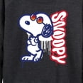 thumbnail image 3 of Peanuts - Graffiti Snoopy - Women's Lightweight French Terry Long Sleeve Shirt, 3 of 6