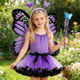thumbnail image 2 of MEZZALL Girls With Headband And Skirt For Stage Performance Dress Up Party Comfortable Kids Clothing Sets Soft Fabric All Day Wear, 2 of 4