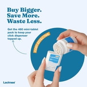 Lactrase Refill Pack – #1 Lactase Brand in German Pharmacies – Strong 6,000 FCC Lactase Units – 480 Fast-Acting Pills for Lactose Intolerance – Enjoy Dairy Again