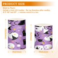 thumbnail image 6 of Yayeee Flameless Candles with Remote Flickering Battery Operated Multi Color Changing, Purple Halloween Pattern, 6 of 7