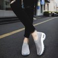 thumbnail image 2 of Zapatos casuales de mujer Malla de moda transpirable Ligero para el verano (39 gris) DQrwqpou Tenis De Mujer Tenis De Hombre, 2 of 6