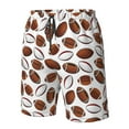thumbnail image 4 of Honeii Shorts Décontractés pour Hommes avec Cordon de Serrage, Maillots de Bain Séchage Rapide Shorts de Plage - Grand, 4 of 6