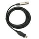 thumbnail image 3 of Cable convertidor de micrófono Cable adaptador USB a XLR con tarjeta de sonido para grabación de instrumentos musicales Karaoke, 3 of 5