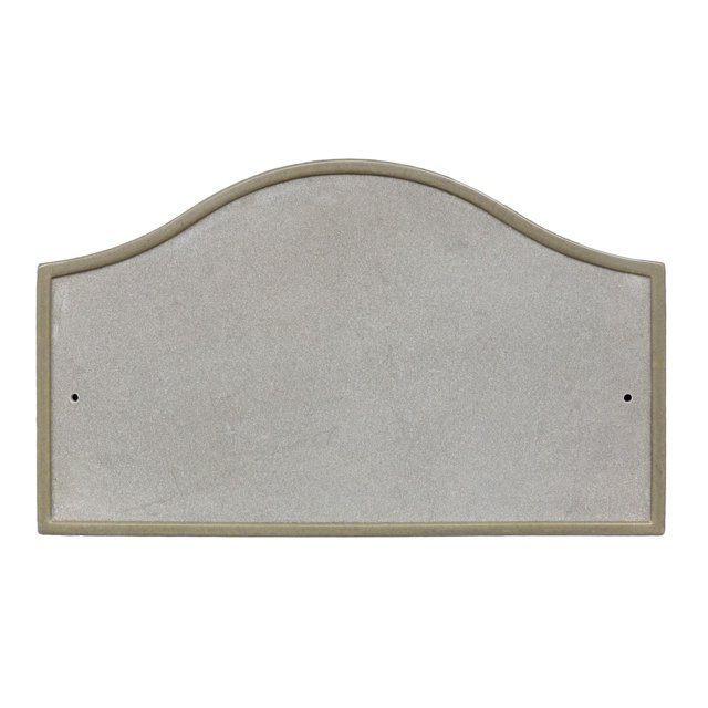 Placa de dirección "Kit de hágalo usted mismo" de Ridgestone Serpentine Crushed Stone en color pizarra Qualarc RIG-4916-SL