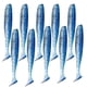 thumbnail image 2 of Soidarity Cebos de pesca de simulación reutilizables, cebos artificiales portátiles de PVC, 5,5 cm, 10 Uds. Pescar No.13 Soidarity OD000513-13, 2 of 6