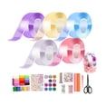 thumbnail image 1 of KLKCMS Blow Bubbles Double Sided Tape Sensory Toy Traceless Multipurpose Mounting Tape Sticky Tape for Adults Classroom DIY Craft Pinch Toy Making 5 Rolls Storage Box, 1 of 9