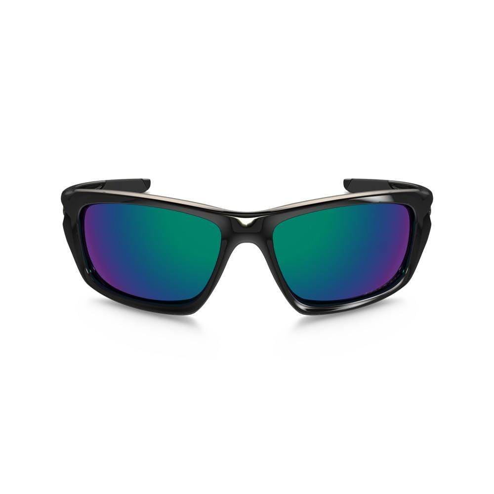 Oakley Oakley VALVE POLARIZED Sunglasses OO9236-12 Polished Black W/Deep Blue POLARIZED 