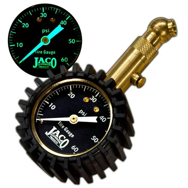JACO Elite Tire Pressure Gauge 60 PSI