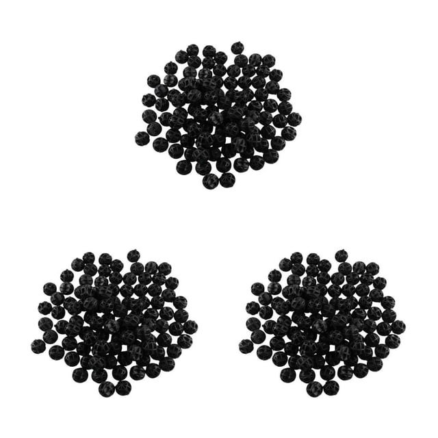 QualitChoice Filter Ball PP Compact Size Fishing Accessories Fish Supplies Water Cleaning Tool Practical Professional Filtering Device 26mm 50pcs 3Set