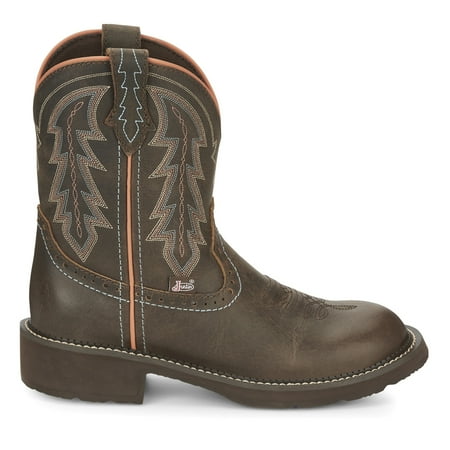 

Justin Boots Womens Lyla 8 Inch Slip Resistant Square Toe Work Safety Shoes Casual