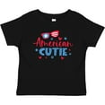 thumbnail image 3 of Inktastic 4th of July American Cutie Red and Blue Stars and Hearts Boys or Girls Baby T-Shirt, 3 of 5