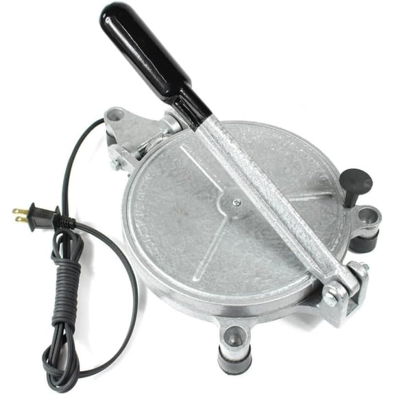 8" Electric Tortilla Press Maker Tortilladora Gonzalez MTG003 Mexico