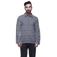 thumbnail image 1 of Atasi Kurta à Manches Longues pour Hommes Imprimé Coton Flex Col Évasé Ethnique, 1 of 1