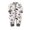 O-Black1608, variant on CUZIBR Baby Boy Girl Print Romper Jumpsuit Oneise One-Pieces Playsuits Outfits Fashionable Dailywear For Toddler