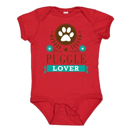 

Inktastic Puggle Lover Gift Baby Boy or Baby Girl Bodysuit