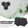 thumbnail image 4 of EeaseMX 12 PCS Boulletin Board Hexagon Field Pin Board Board Tablero de memoria para el tablero de oficina en casa, 4 of 7