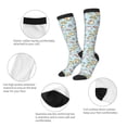 thumbnail image 3 of Balery Rabbit Burger Coffee Calcetines novedosos Calcetines deportivos Calcetines hasta la rodilla Calcetines de algodón Calcetines originales y geniales, 3 of 6