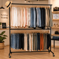 thumbnail image 2 of Rack perchero organizador para ropa de 150 cm:, 2 of 9