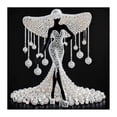 thumbnail image 2 of Linnome Art Diamond Painting Rhinestone Art Kit Graceful Female Figure Pattern Shiny Diamonds for Home Wall Decor H, 2 of 5