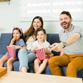 thumbnail image 4 of Scheam 36 Pcs Paper Popcorn Boxes Striped Cardboard Snack Cups 4.5 × 2.8 inch Mini Candy Container Holder for Movie Nights Birthday Carnival Party Supplies (Red and White), 4 of 7