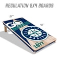 thumbnail image 6 of YouTheFan MLB Seattle Mariners 2' x 4' Cornhole Game, 6 of 6