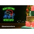 thumbnail image 2 of Glowneon Meowy Christmas Cat Neon Sign, Christmas Cat Neon Sign, Cat Funny Christmas Decor, 2 of 5