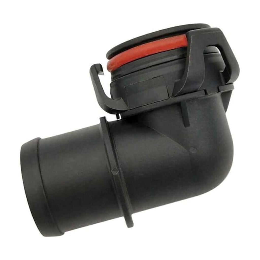 KarParts360 For Chevy Impala Limited 2014 2015 2016 Coolant Hose Connector | Plastic Material | Black | Barb, Quick Connect End 1 | Hose Barb Fitting Attachment End 1 | Male End 1 Gender | 20847910