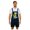 Navy Blue, variant on Men's Overalls Bib Shorts with Pocket Front Dinosaur Printed Adjustable Straps One Piece Rompers Navy Blue S