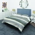 thumbnail image 1 of Designart 'Gold Watercolor Amethyst I' Glam Bedding Set - Duvet Cover & Shams, 1 of 1