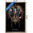 thumbnail image 3 of Fantastic Beasts: Crimes Of Grindelwald - Trio Wall Poster, 22.375" x 34", Framed, 3 of 3