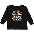 thumbnail image 3 of Inktastic Thanksgiving It's Pumpkin Season Y'all with Fall Leaves Boys or Girls Long Sleeve Toddler T-Shirt, 3 of 5